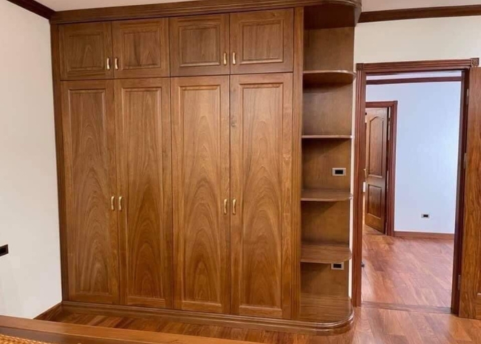 Tủ gỗ tự nhiên Thi công tủ gỗ tự nhiên tại Quảng Ngãi