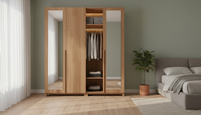 Tủ gỗ tự nhiên Thi công tủ gỗ tự nhiên tại Quảng Ngãi